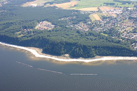 Luftbild Seebad Koserow und Streckelsberg